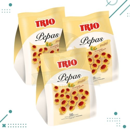 Diseno-sin-titulo-2025-02-12T115526.987.png Trio Pepas Membrillo Mini 300gr (x3un 900gr) - Imagen 1