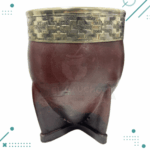 Mate Imperial Calabaza Con Guarda De Acero Inoxidable + Bombilla de Regalo, Color MARRON