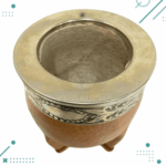 Mate Imperial Calabaza, Color Suela + Bombilla de Regalo (12x10cm aprox.) - Imagen 3