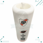 Termo Mate Autocebante + Bombilla "River Plate" (25x9cm) - Imagen 3
