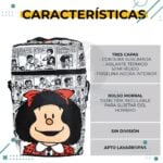 Kit Matero “Mafalda” Bolso+Yerbera(lata)+Azucarera(lata)+Mate+Bombilla - Imagen 3