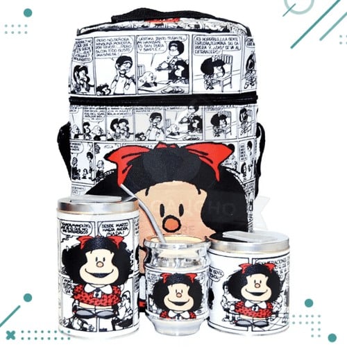 Diseno-sin-titulo-2025-02-27T125854.150.png Kit Matero “Mafalda” Bolso+Yerbera(lata)+Azucarera(lata)+Mate+Bombilla - Imagen 1