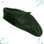 Boina Vasca De Pana vuelo 32cm Gaucho COLOR VERDE OSCURO - Imagen 3