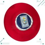 Boina Vasca De Pana vuelo 32cm Gaucho COLOR ROJO - Imagen 4