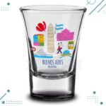 Vaso Tequilero Vidrio (Licor, Shot, Chupitos) - Buenos Aires (7x5cm)