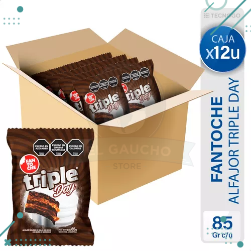 Diseno-sin-titulo-2025-03-25T144541.019.png Alfajor Fantoche Triple Day (85gr) (Caja 12un) (1.020) - Imagen 1