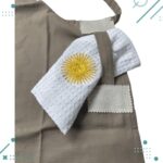 Delantal Parrillero + Repasador (Diseño Argentina) - Color Marrón Claro - Imagen 6