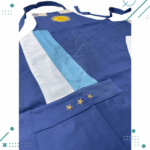 Delantal Parrillero + Repasador (Diseño Argentina) - Color Azul - Imagen 4