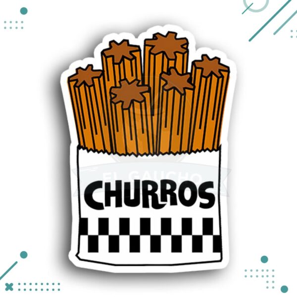 Sticker Argentina - Churros