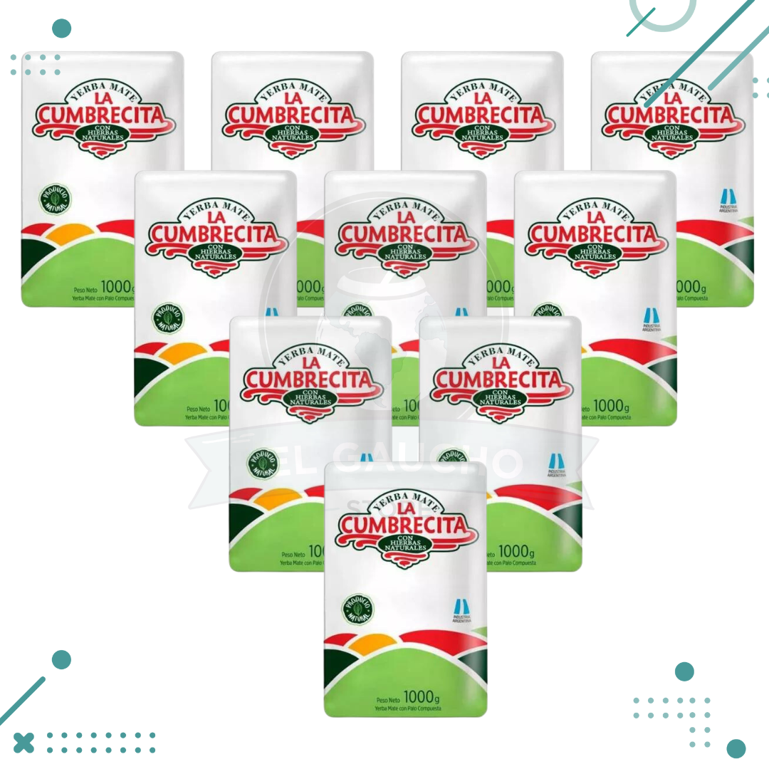 Diseno-sin-titulo-24-6.png Yerba Mate La Cumbrecita (1 Kg) (pack 10) (10kg) - Imagen 1