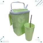 Kit Tereré, Termo 3lt + 1 Vaso + Bombilla VERDE