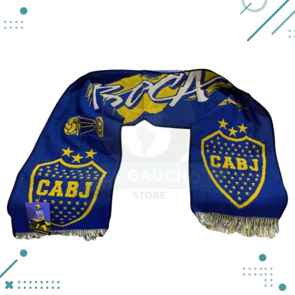 Bufanda 3 hilos Boca juniors "BOCA" 1.45x21cm