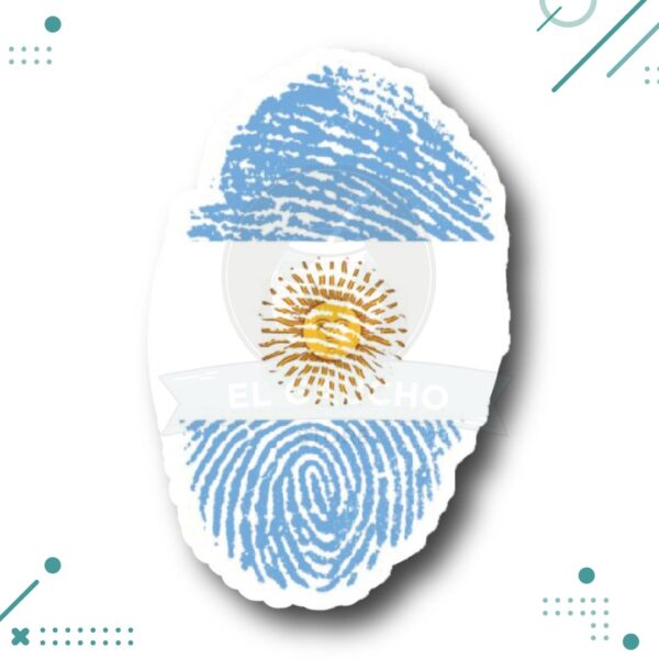 Sticker Argentina - Huella Argentina
