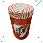 Set Mate River Plate x 3 piezas (mate + yerbera-lata + azucarera-lata) - Imagen 5