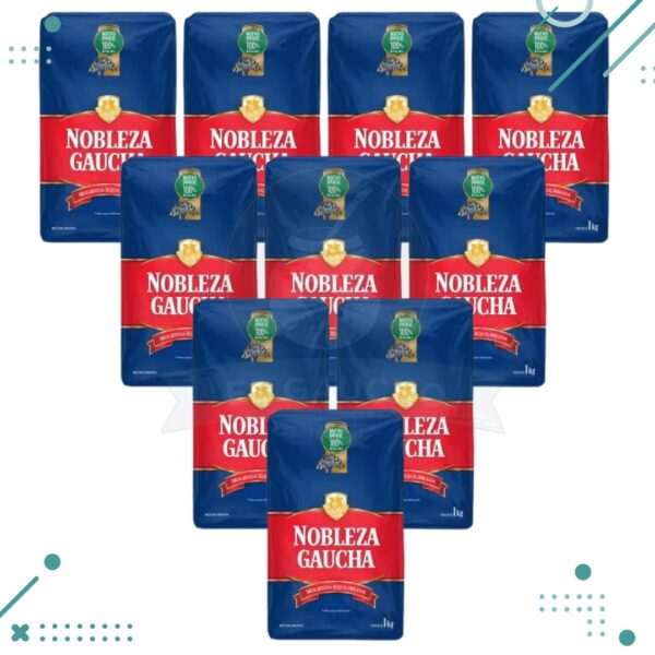 Yerba Mate Nobleza Gaucha (1kg.) (pack 10) (10kg)