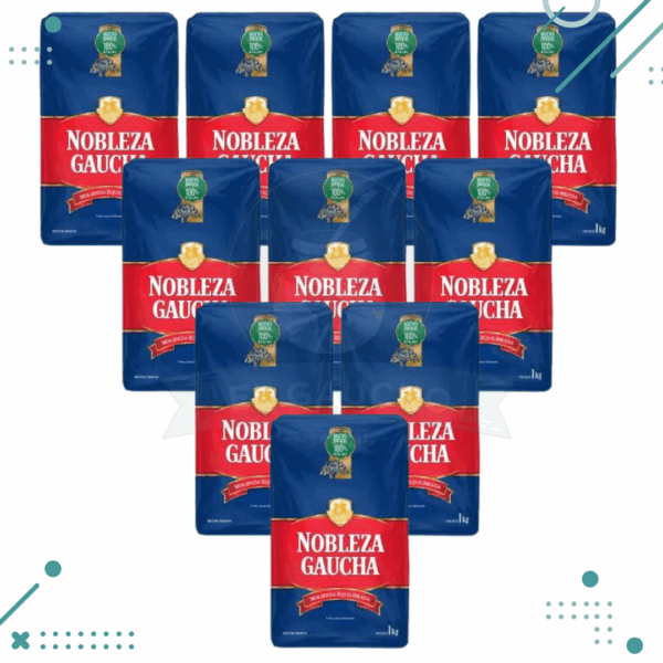 Yerba Mate Nobleza Gaucha (1kg.) (pack 10) (10kg)