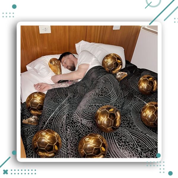 Sticker Messi - Balones de Oro