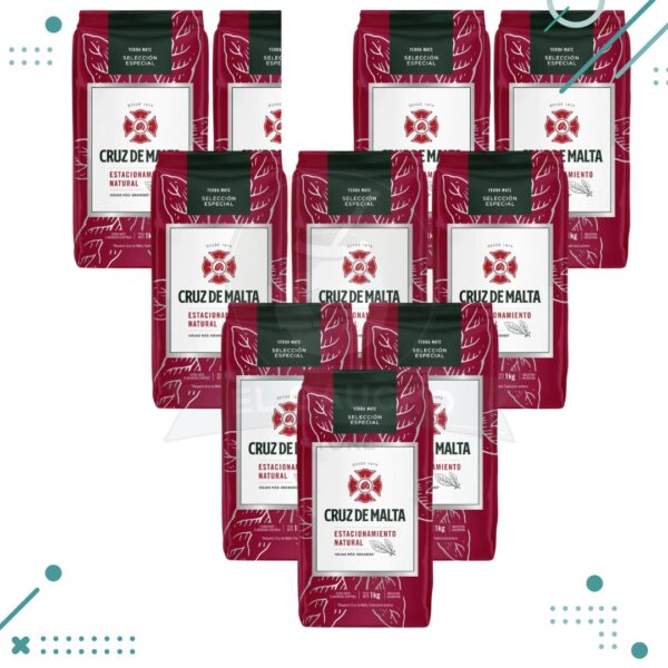 Yerba Mate Cruz de Malta SELECCION ESPECIAL (1kg.) (pack 10) (10kg)