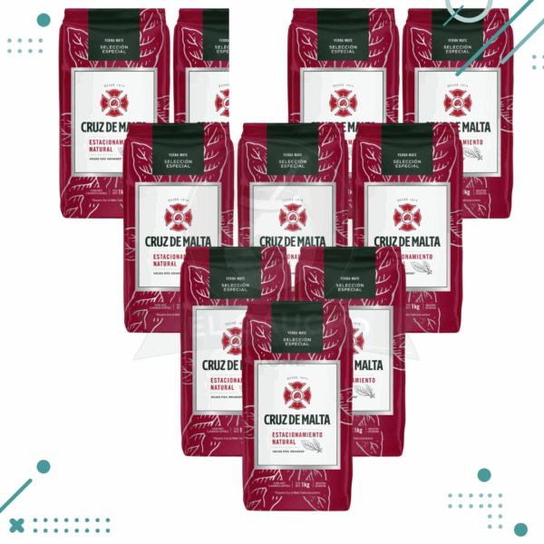 Yerba Mate Cruz de Malta SELECCION ESPECIAL (1kg.) (pack 10) (10kg)