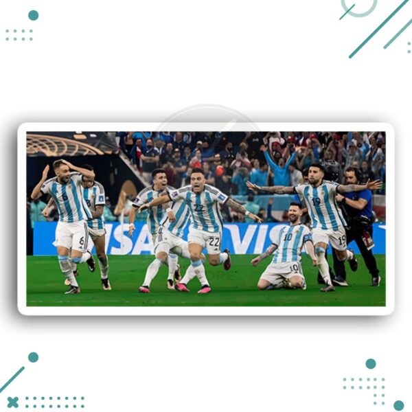 Sticker Selección Argentina – Festejo Campeones del mundo MOD1