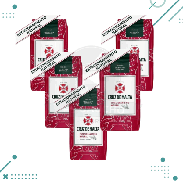 Yerba Mate Cruz de Malta SELECCION ESPECIAL, (500g)(pack 5 un)(2.5kg)