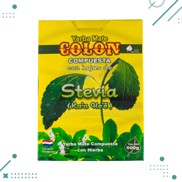 Yerba Mate Colon Compuesta Con Stevia 500gr