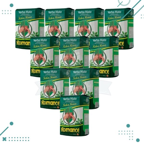 Yerba Mate Romance, Suave (1000gr) (pack 10) (10kg)