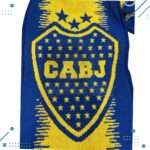 Bufanda 3 Hilos - Boca Juniors (Modelo 3) 1.45x21cm - Imagen 2