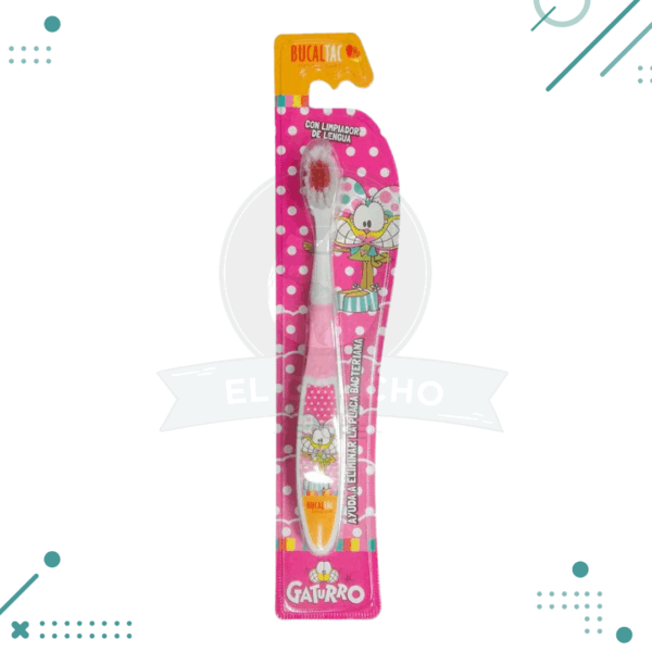 Cepillo Dental Infantil Gaturro ROSA
