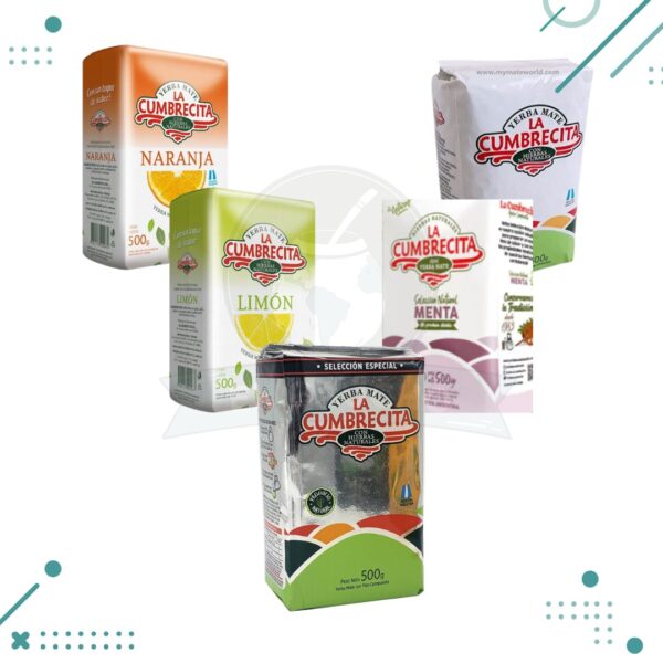 Yerba Mate La Cumbrecita Pack X5un (500gr) (2.5kg)