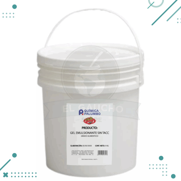 Gel Emulsionante X 5 Kg Primogel Sin Tacc Libre De Gluten