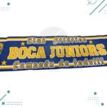 Bufanda 3 Hilos - Boca juniors "campeon de todo" 1.45x21cm - Imagen 2