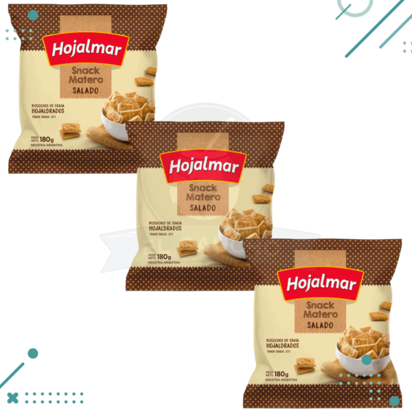 Hojalmar Snack Matero Salado (180gr) (Por 3u) (540gr)