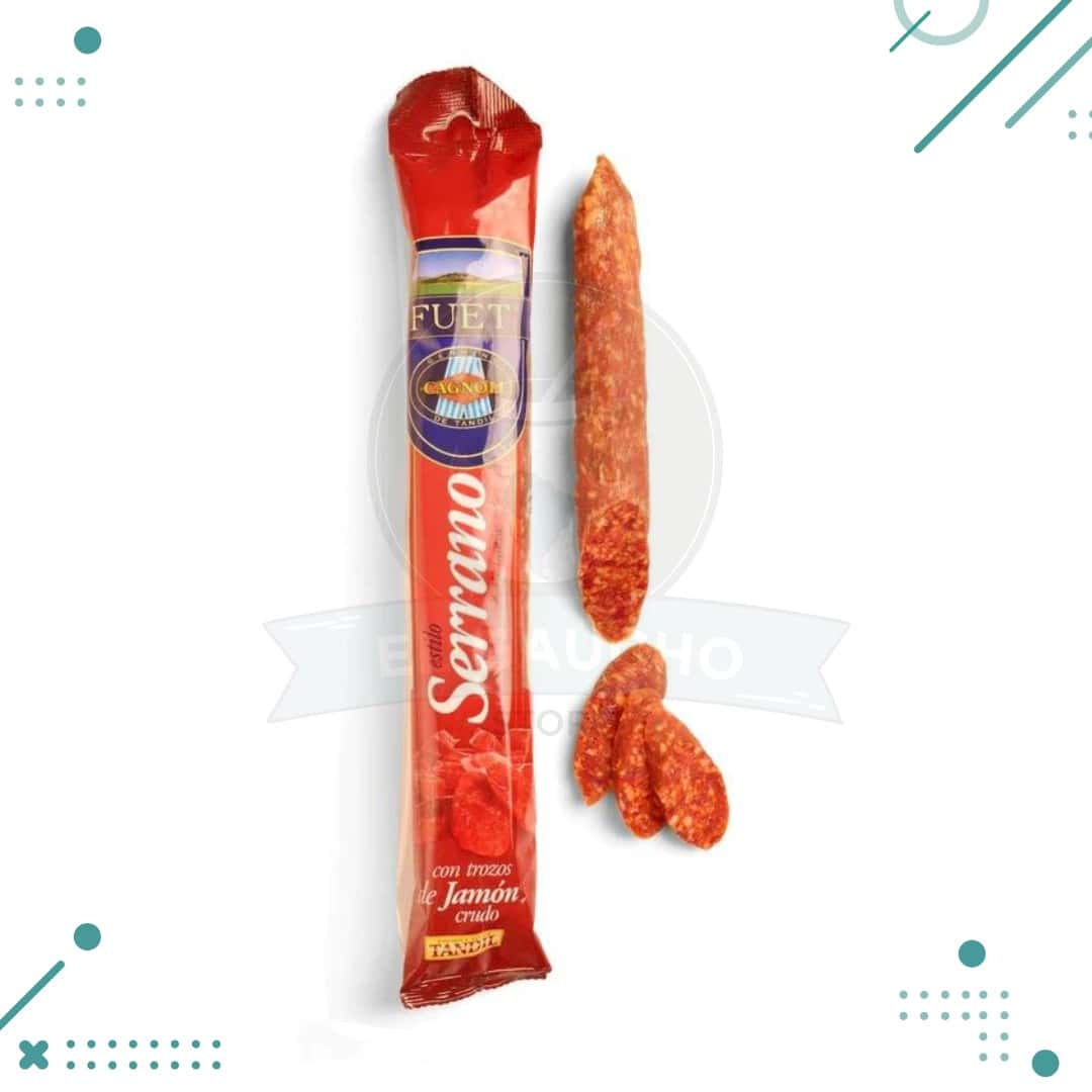 Diseno-sin-titulo-64.png Salame Salamin Cagnoli Fuet Estilo Serrano (150gr) - Imagen 1