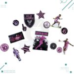 ESCENOGRAFIA PARA FIESTAS INTER-MIAMI (15 PIEZAS)