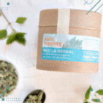 Set Mate Aqua + Topping Herbal + Bolsita de Lienzo - Imagen 3