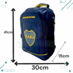 Mochila Boca Juniors Grande - "Boca Sos Mi Vida" - Imagen 2