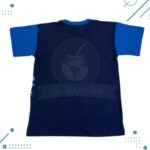 Pijama conjunto remera y short color azul marino (Talle L) - Imagen 4