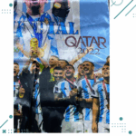 Cortina Argentina Tricampeon 70x120cm - Imagen 3