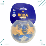 Porta chupete estrella Boca juniors 0m+