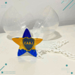 Porta chupete estrella Boca juniors 0m+ - Imagen 2