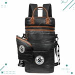 Mochila Matera T-go Con Correa + Yerbera - Color NEGRO