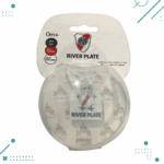 Porta chupete gallinita River Plate 0m+