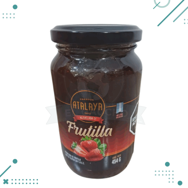 Atalaya - Mermelada De Frutilla, Libre De Gluten Sin T.A.C.C (454gr)