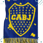 Bufanda 3 hilos Boca juniors (Modelo 2) 1.45x21cm - Imagen 2