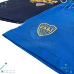 Pijama conjunto remera y short color azul marino (Talle L) - Imagen 5