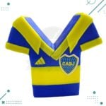 Adorno para Torta - Camiseta BOCA JUNIORS 10cm Aprox - Imagen 3