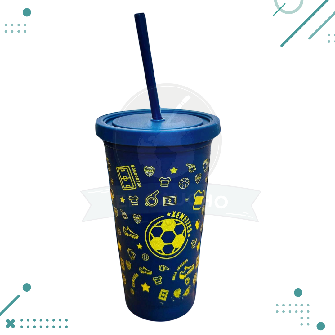 Diseno-sin-titulo-82-4.png Vaso Eco Boca Juniors con Sorbete y Tapa 400ml - Imagen 1