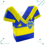 Adorno para Torta - Camiseta BOCA JUNIORS 10cm Aprox