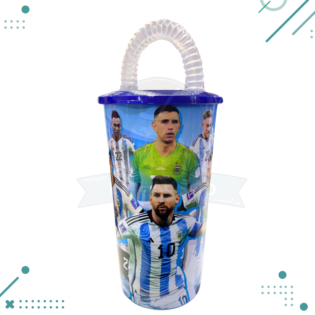 Diseno-sin-titulo-87-8.png Vaso con Sorbete AFA Seleccion Argentina 450ml - Imagen 1